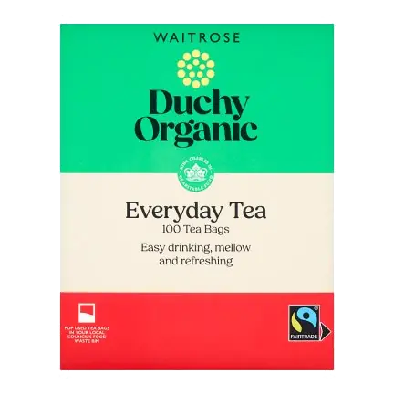 Duchy Organic Everyday Tea 100 Tea Bags