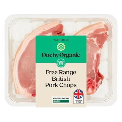 Duchy Organic Free Range British Pork Chops