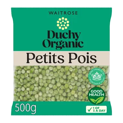 Duchy Organic Frozen Petits Pois