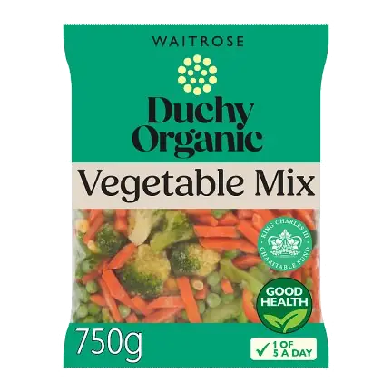 Duchy Organic Frozen Vegetable Mix