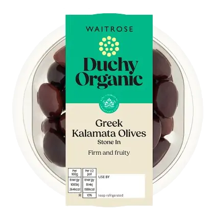 Duchy Organic Greek Kalamata Olives