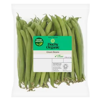 Duchy Organic Green Beans