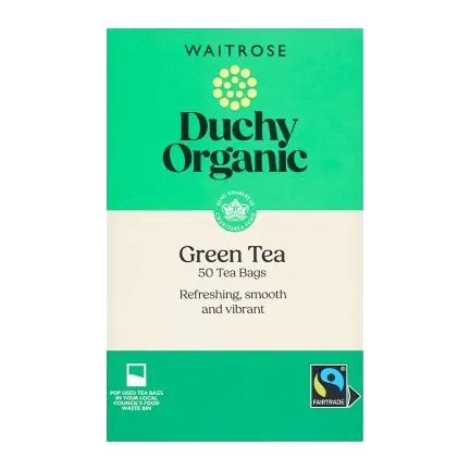 Duchy Organic Green Tea 50 Tea Bags