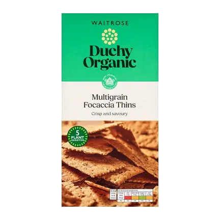 Duchy Organic Multigrain Focaccia Thins