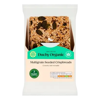 Duchy Organic Multigrain Seeded Crispbread