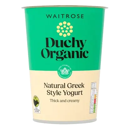 Duchy Organic Natural Greek Style Yogurt