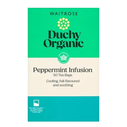 Duchy Organic Peppermint Infusion Tea 50 Tea Bags