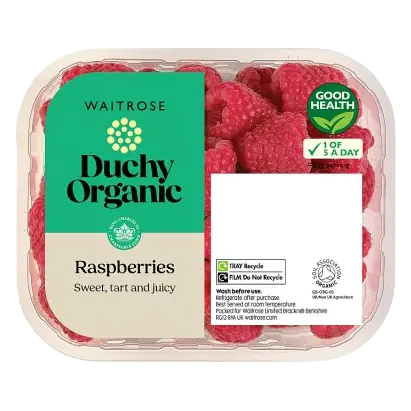 Duchy Organic Raspberries