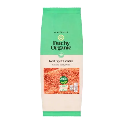 Duchy Organic Red Split Lentils