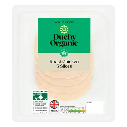 Duchy Organic Roast Chicken Slices