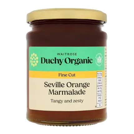Duchy Organic Seville Orange Fine Cut Marmalade