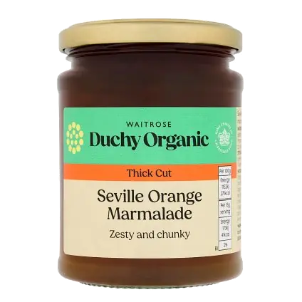 Duchy Organic Seville Orange Thick Cut Marmalade
