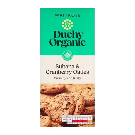 Duchy Organic Sultana & Cranberry Oaties