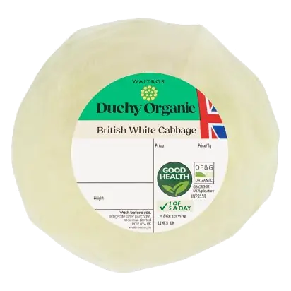 Duchy Organic White Cabbage