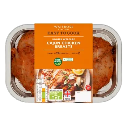 Easy to Cook Cajun Chicken Breasts