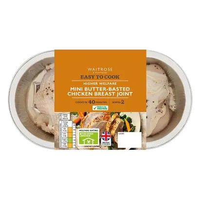 Easy to Cook Mini Butter-basted Chicken Breast Joint