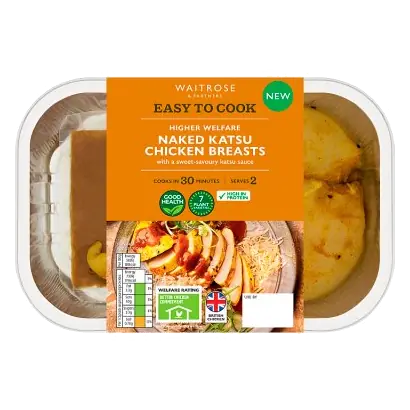Easy To Cook Naked Katsu Chicken Breasts
