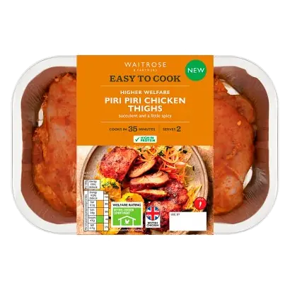 Easy To Cook Piri Piri Chicken Thighs