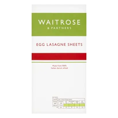 Egg Lasagne Sheets