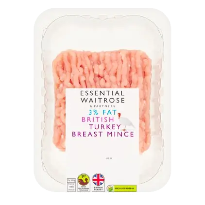 Essential 3% Fat British Turkey Breast Mince