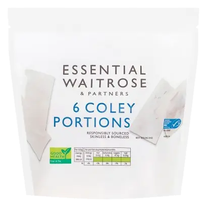 Essential 6 Frozen Coley Portions MSC