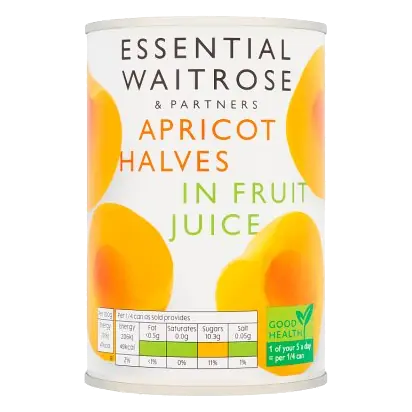 Essential Apricot Halves in Fruit Juice