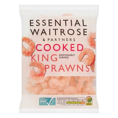 Essential ASC Cooked King Prawn