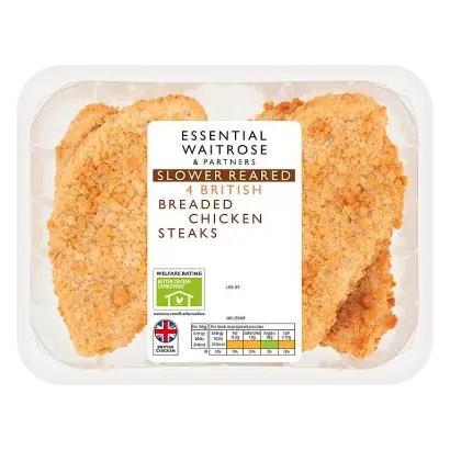Essential Breaded Chicken Steaks 4