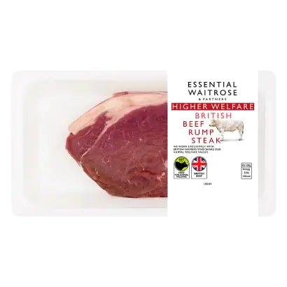 Essential British Beef Rump Steak