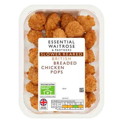 Essential British Breaded Chicken Pops