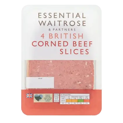 Essential British Corned Beef 4 Slices