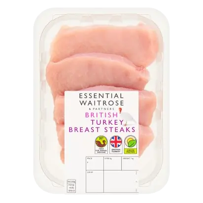 Essential British Turkey Breast Steaks