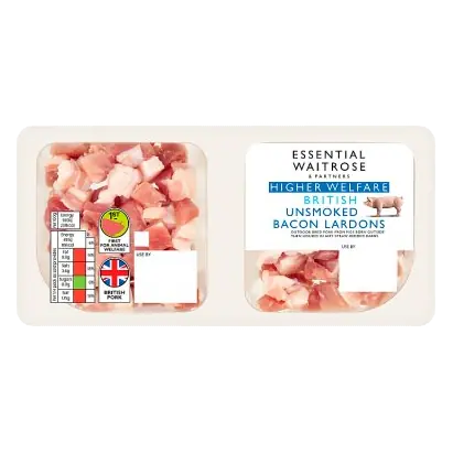 Essential British Unsmoked Bacon Lardons