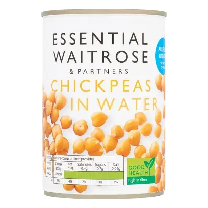 Essential Chickpeas in Water
