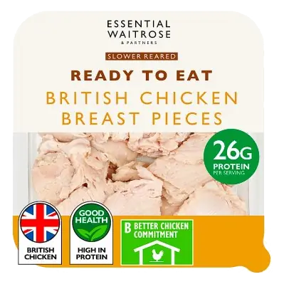 Essential Cooked Chicken Breast Pieces