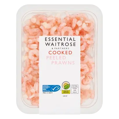 Essential Cooked Peeled Prawns