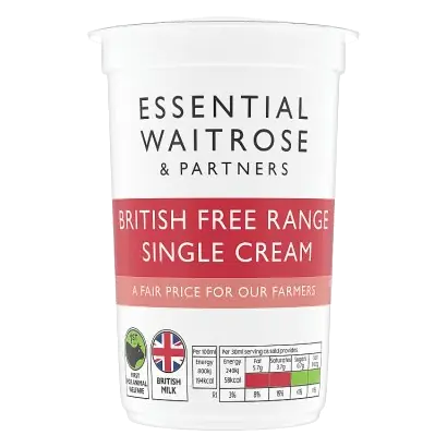 Essential Free Range Single Cream Large