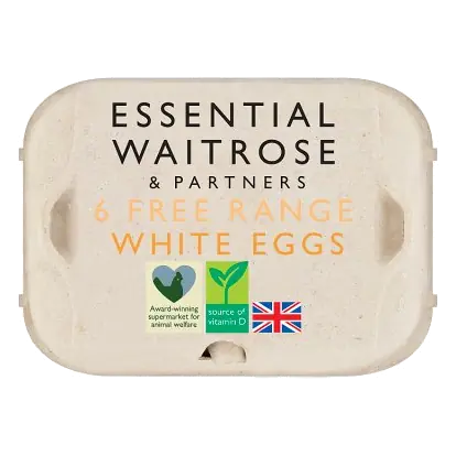 Essential Free Range White Eggs