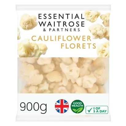 Essential Frozen British Cauliflower Florets