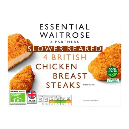 Essential Frozen Chicken Steaks 4