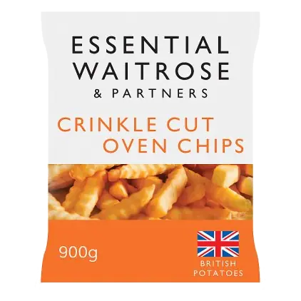 Essential Frozen Crinkle Cut Oven Chips