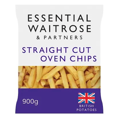 Essential Frozen Straight Cut Oven Chips