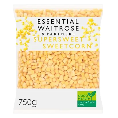 Essential Frozen Supersweet Sweetcorn