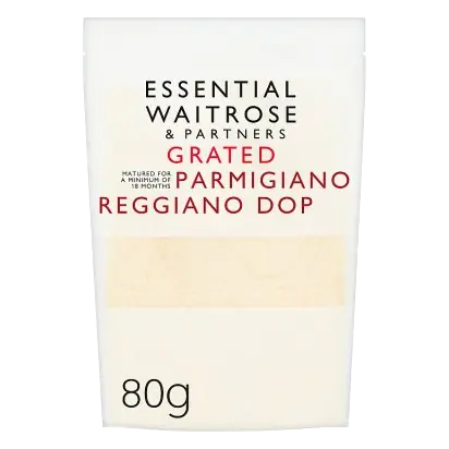 Essential grated Parmigiano Reggiano cheese