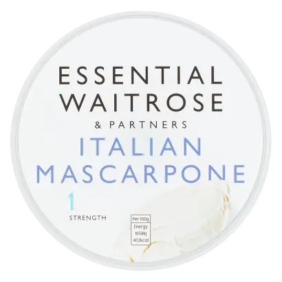 Essential Italian Mascarpone Cheese Strength 1