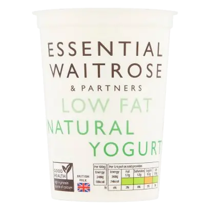 Essential Low Fat Natural Yogurt
