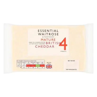 Essential Mature Cheddar Cheese Strength 4