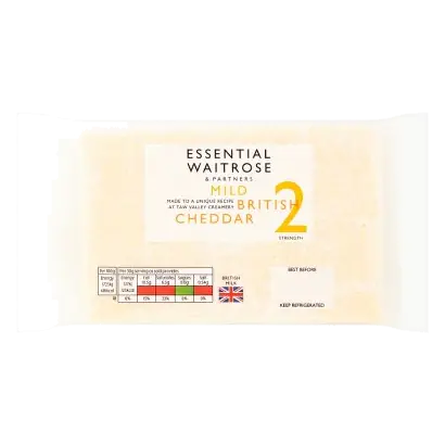 Essential Mild Cheddar Cheese Strength 2 Large