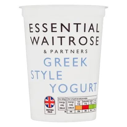Essential Natural Greek Style Yogurt