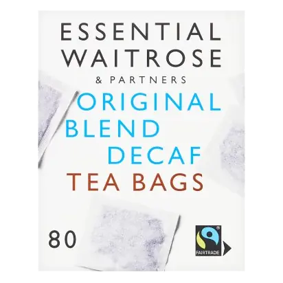 Essential Original Blend Decaf 80 Tea Bags